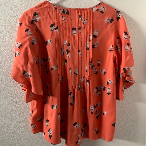 Anthropologie Maeve Flutter Maya Floral Blouse-S2 - Picture 2 of 12